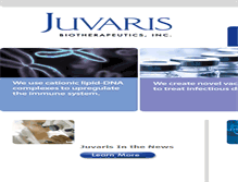 Tablet Screenshot of juvaris.com